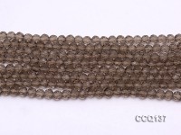 Wholesale 4.5mm Round Faceted Synthetic Quartz Beads Loose String