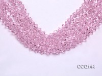 Wholesale 6x7mm Pink Synthetic Quartz Beads Loose String