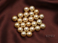 14-15mm Golden Round South Sea Pearl