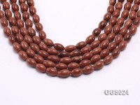Wholesale 8x12mm Oval Goldstone Beads Loose String