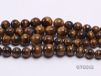 Wholesale 6-15mm Round Tiger Eye Beads Loose String