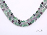 Wholesale 6mm Round Colorful Fluorite Beads Loose String