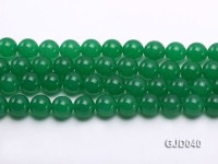 Wholesale 12mm Round Green Malay Jade Beads Loose String