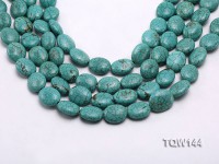 Wholesale 16x20mm Oval Blue Turquoise Beads Loose String