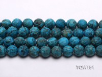 Wholesale 15.5mm Round Blue Turquoise Beads Loose String