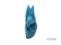 Stylish 35x22mm Blue Eagle-shaped Turquoise Craftwork