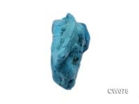 Stylish 110x45mm Blue Lizard-shaped Turquoise Craftwork