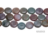 Wholesale 30mm Multi-color Round Agate Pieces String