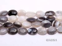Wholesale 16x20mm Oval Agate Pieces String