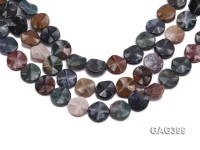 Wholesale 20mm Multi-color Round Agate Pieces String