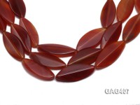 Wholesale 20x50mm Oval Agate Pieces String
