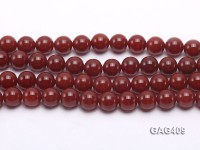 Wholesale 14mm Red Round Agate Beads String