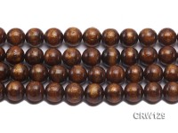 Wholesale 15mm Round Golden Coral Beads Loose String
