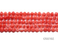 Wholesale 6x8mm Irregular Orange Coral Beads Loose String