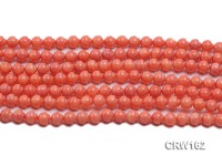 Wholesale 6mm Lantern-shaped Pink Coral Beads Loose String