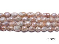 12-18mm Pink Baroque Pearl String