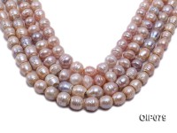 13-15.5mm Pink Baroque Pearl String