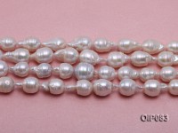 12.5-16mm White Baroque Pearl String