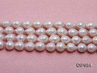 13-15.5mm White Baroque Pearl String
