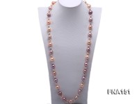 13-16.5mm Classy Multi-color Edison Pearl Long Necklace