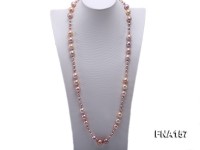 12.5-15.5mm Classy Multi-color Edison Pearl Long Necklace