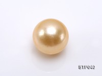 12-13mm Golden Round South Sea Pearl