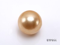 14.5-15mm Golden Round South Sea Pearl