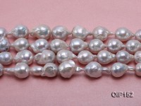 14-16mm White Irregular Pearl String