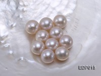 12-12.5mm White Round Loose Edison Pearl