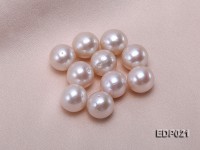 13.5-14mm White Round Loose Edison Pearl