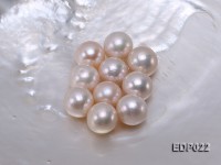13.5-14mm White Round Loose Edison Pearl