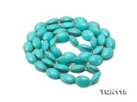 12.5×17.5-13×18.5mm Blue Simulated Turquoise Necklace