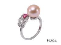 10.5mm Pink Freshwater Pearl Ring