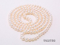 Classical 8-9mm White Pearl Long Necklace