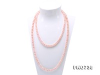 Classical 8-9mm Lavender Pearl Long Necklace