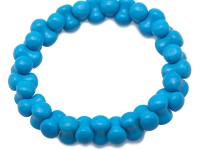 8.5×13mm Bone Blue Turquoise Bracelet